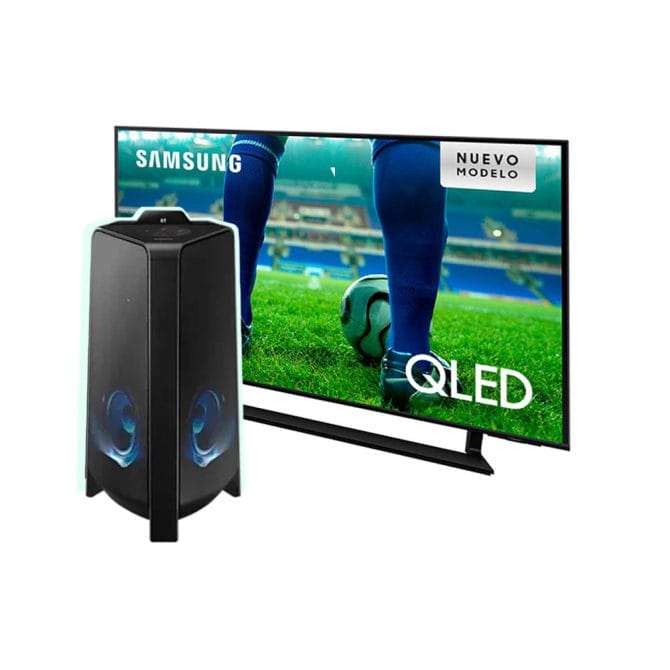 Combo Televisor + Torre de Sonido